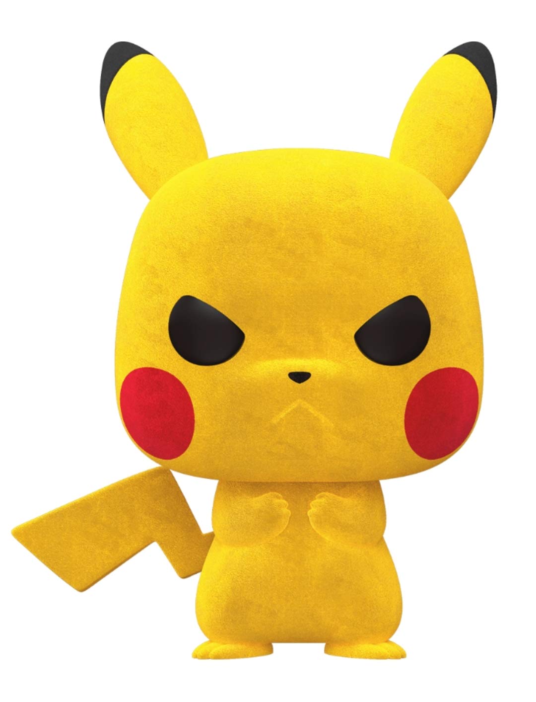 Funko Pop! Games: Pokemon - Grumpy Pikachu #598 (Flocked Convention Exclusive)