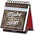 Fitlosophy 'Make Today Count' 365-Day Inspirational Perpetual Desk Calendar, Fitdesk 365-Day Perpetual Calendar (FITDESK-CAL)