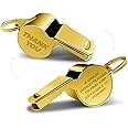 QIBAJIU Whistles with Lanyard, Coach Whistle, Gifts, Coach Gifts for Men Women-3