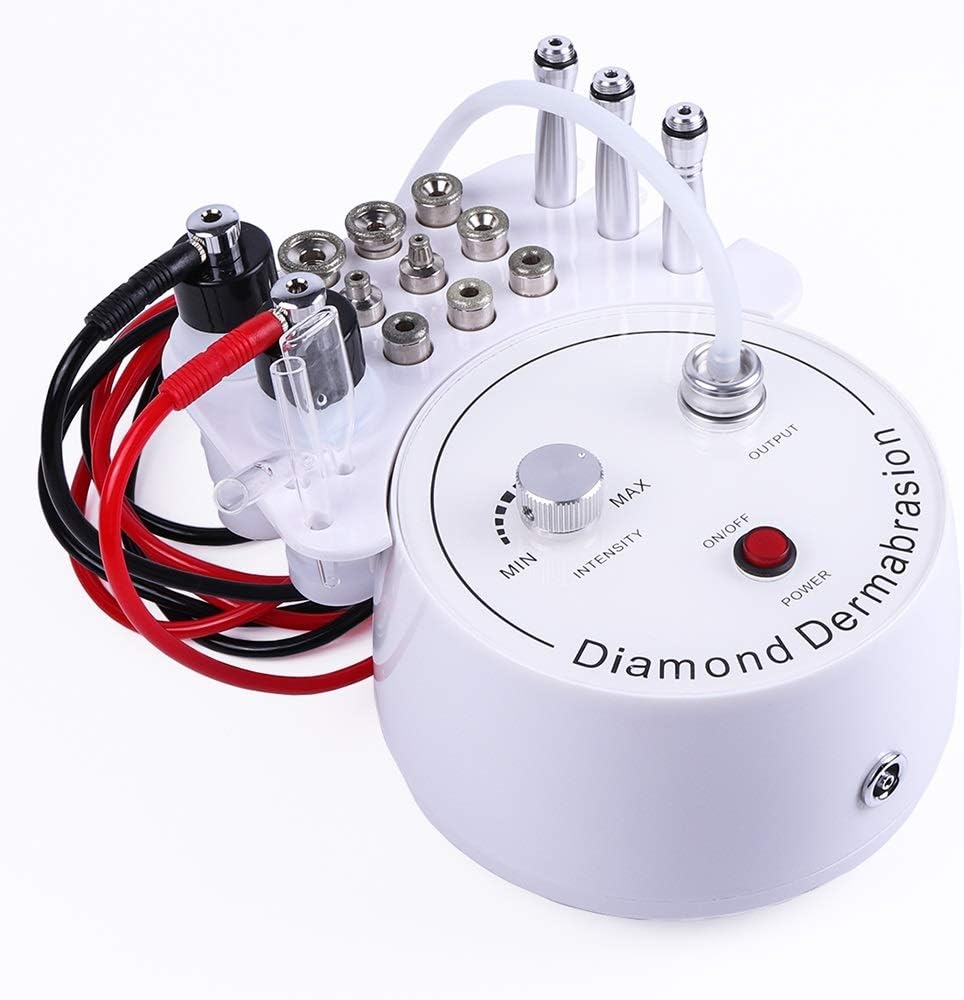 YMJJ 3 in 1 Diamond Microdermabrasion Dermabrasion Machine Water Spray Exfoliation Beauty Machine Wrinkle Facial Peeling Device