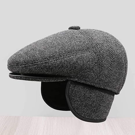 running hat with ear flaps