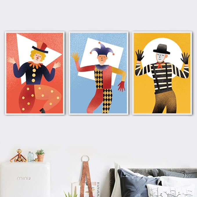 Geiqianjiumai Joker Naipes Divertidos Dibujos Animados nórdico ...