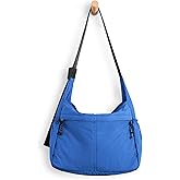 ODODOS 20L Crossbody Tote Bag Large Capacity Lightweight Hobo Shoulder Sling Bags for Gym Shopping Beach Travel