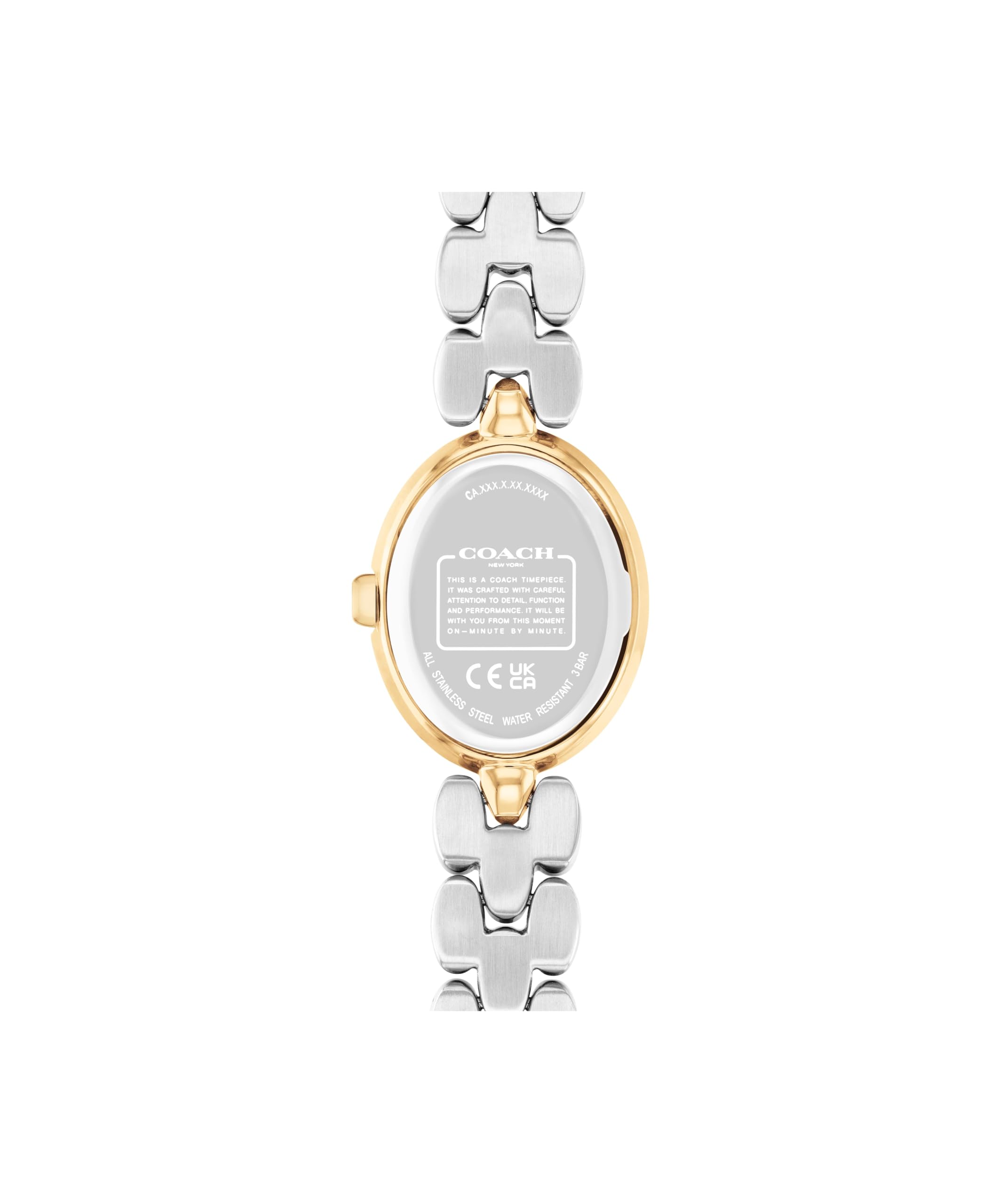 Coach Sammy Women's - 2H Quartz Watch - Stainless Steel Bracelet - Water Resistant up to 3ATM/30 Meters - Gift for Her - Modern Design - Perfect for Everyday Wear - 22.5mm