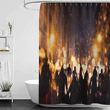 Amazon Com Homecoco Cool Shower Curtains For Mens Bathroom Zombie