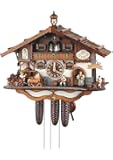 8-Day Black Forest House Coachmen Cuckoo Clock
