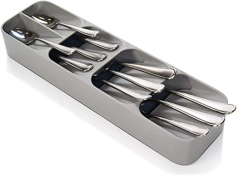 Amazon Co Jp キッチン引き出し 箸入れ 箸箱 引き出し型 カトラリーケース 防カビ キッチン収納ボックス 分離仕上げ 収納ボックス グレー ホーム キッチン