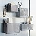 Design Ideas 351339 Mesh Magnet Storage Container, Extra Large, Silver