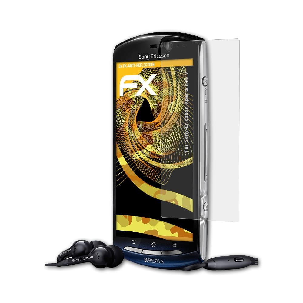 atFoliX Película Protectora para Sony-Ericsson Xperia Neo V Lámina  Protectora de Pantalla: Amazon