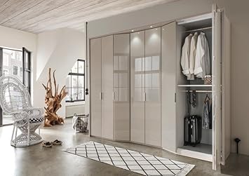 Wiemann German Luxury Boston 244cm 8 Door Wardrobe Bedroom Fitted