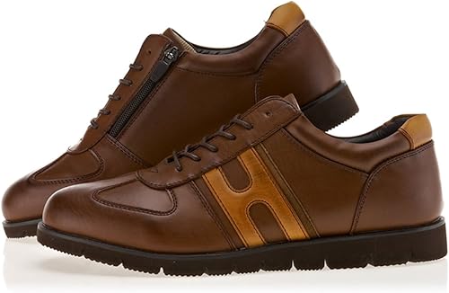 Amazon ホーキンス Hawkins トラベラー3がわらレースアップメンズスニーカーtan Hl Tr 3e Zip Lace Up 並行輸入品 Syallalla 24 5cm シューズ バッグ