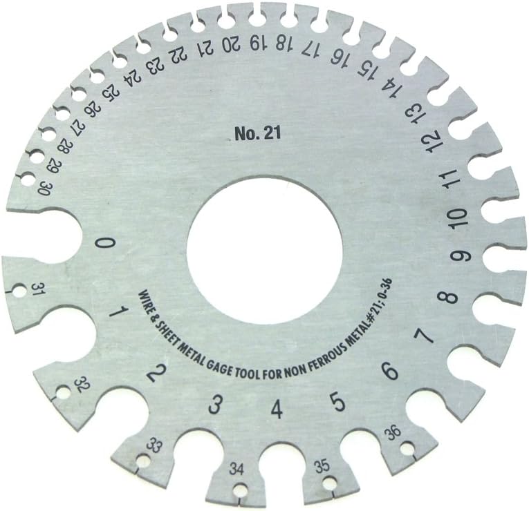 HFS (R) Standard Sheet Metal Gage Tool for Gaging Uncoated Sheet Metal
