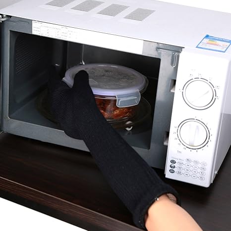Wrone Guantes (TM) de largo Caliente el horno microondas Guante de ...