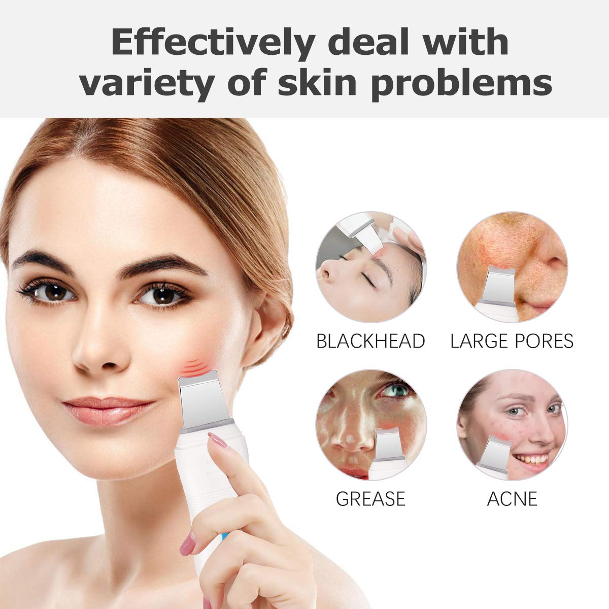 5 in 1 Diamond Microdermabrasion Machine, Yofuly Home Use Facial Skin Care Equipment: Beauty