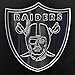 New Era 9fifty Oakland Raiders Snapback Hat Cap Black/Silver Metal Badge