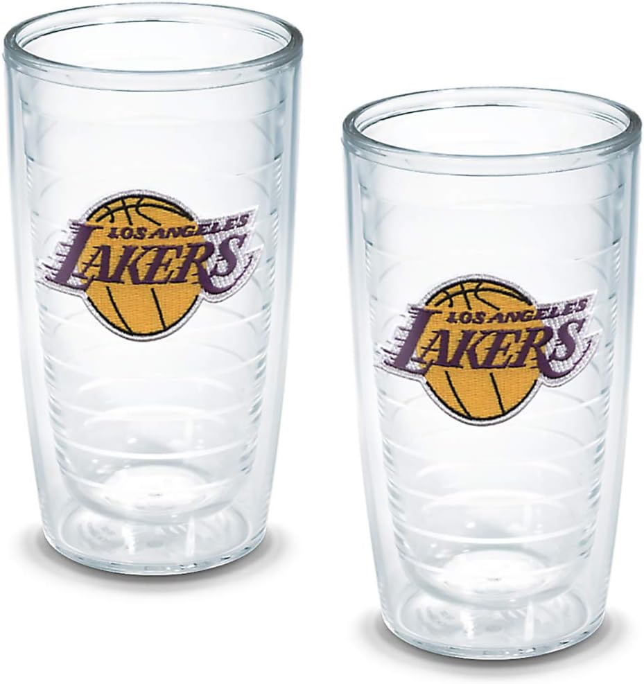 Tervis 1052170 Nba La Lakers Tumbler 16 Oz Clear Amazon Co Uk Kitchen Home