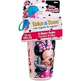 The First Years Take & Toss Disney Sippy Cups, Minnie Mouse, 10 oz, 3 Ct