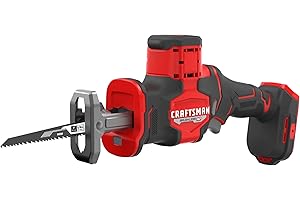 CRAFTSMAN V20 Cordless Reciprocating Saw, 2,800 SPM, Bare Tool Only (CMCS340B)