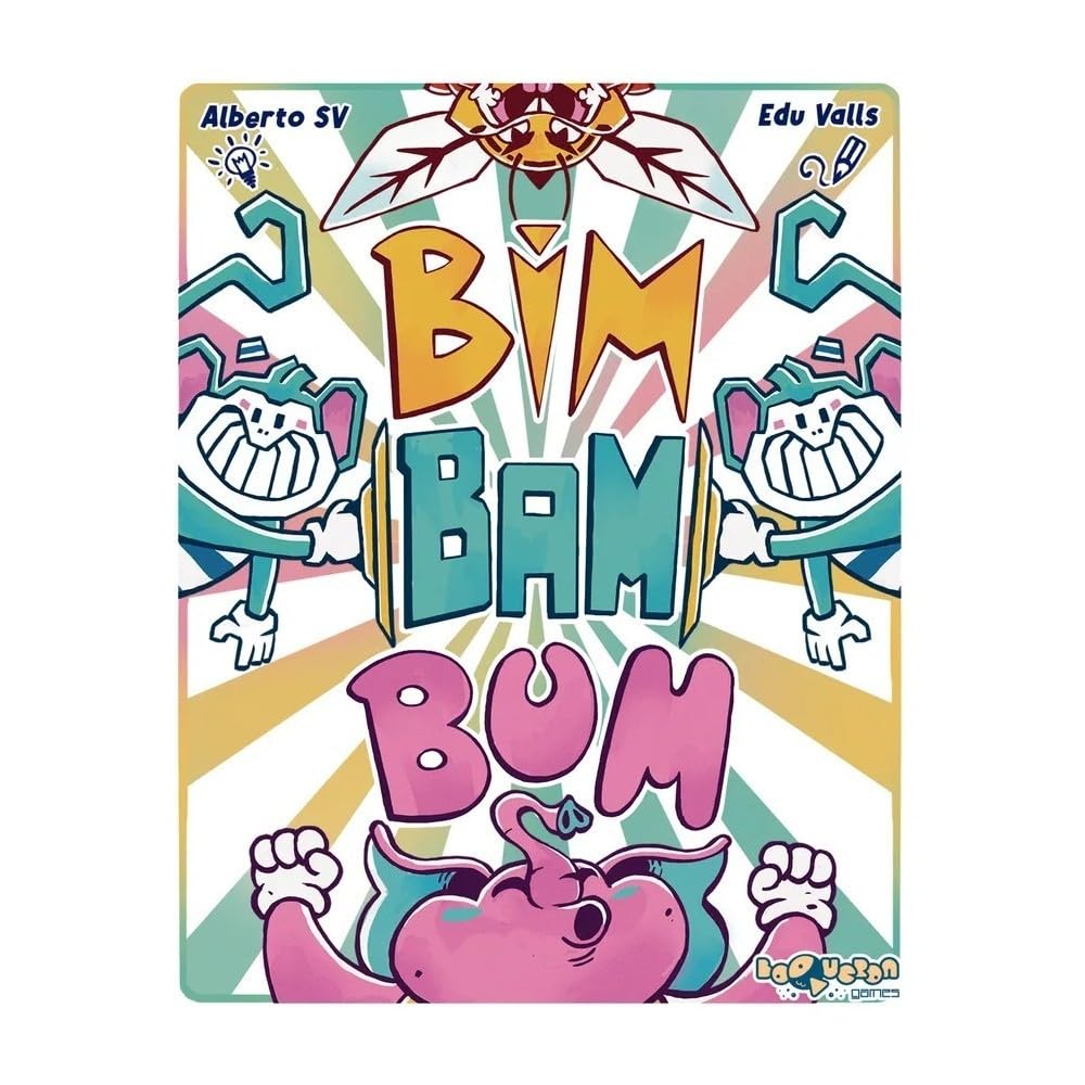 Bim Bam Bum - Family Card Game | Fast and Fun | 3 to 8 Players | Ages 8