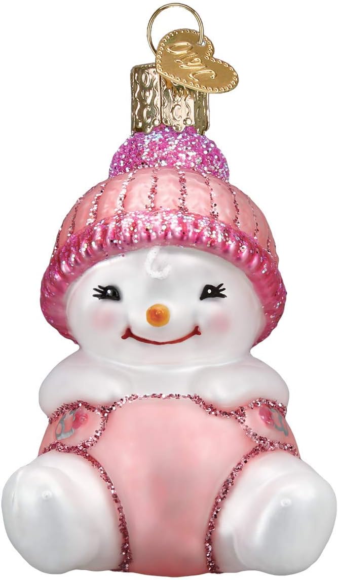 Artificial Snow - Old World Christmas Snow Baby Girl
