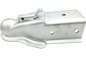 WD-100109-DAC - 2 5/16" Ball Trailer for Coupler Hitch 8500# 3" Wide Tongue Bolt on Boat - Trailer Coupler Replacement
