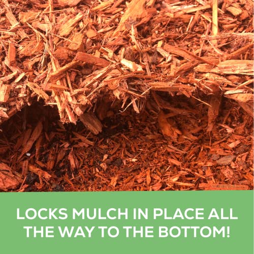 DOMINATOR Mulch Anchor 5 Gallon Mulch Lock and Pea Gravel Stabilizer