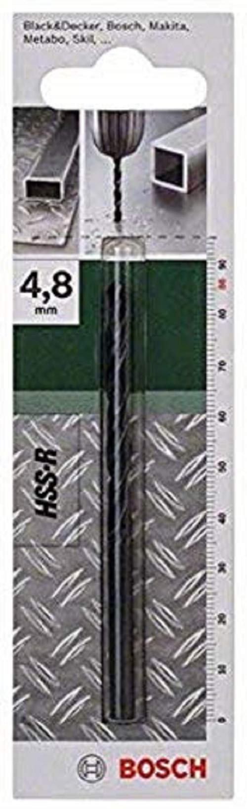 Bosch 2609255010 Metal Drill Bits HSS-R with Diameter 4.8mm