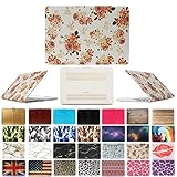 Coosbo Matte Pattern Hard Case for 11-11.6-Inch Apple Macbook Air (A1370, A1465) Floral