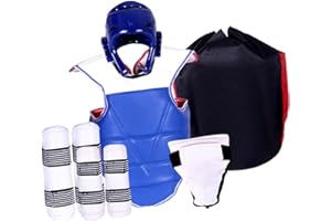 lioapoiul Professional Training Equipment for Adults Kids Best Performance in Martial Arts with Taekwondo Protective Gear Set