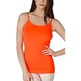 NIKIBIKI Women Seamless Basic Camisole, Made in U.S.A, One Size