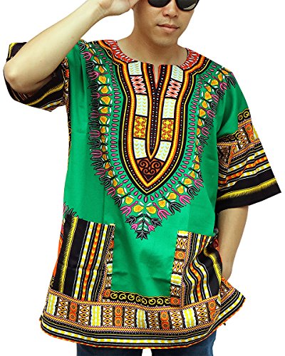 Ornatcha Pha Fai Brand New African Dashiki Shirt, Unisex
