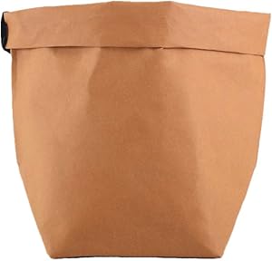 Bulk Sell Available Decorative Washable Kraft Paper Container for Storage,Food,Planting,Gift Wrap and Pet Carrier,Toy Box,Cruelty Free