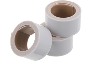 TOVINANNA 3 Rolls Non-Stick PTFE Presser Foot Glide Tape 0.8mm Thick for Universal Sewing Machine Foot