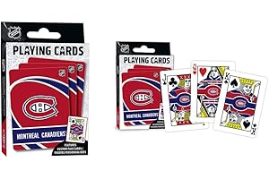Masterpieces Puzzle Company Montreal Canadiens Playing Cards
