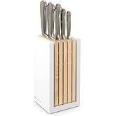 W&Uuml;STHOF Classic Velvet Oyster 8 Piece Knife Block Set