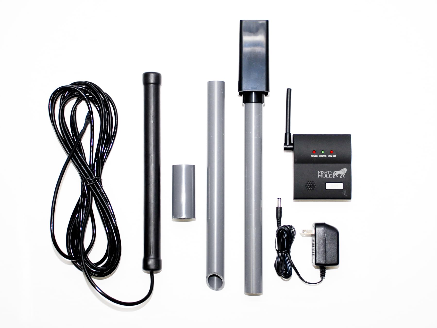 Photo 1 of Mighty Mule FM231 Wireless Driveway Alarm – Electromagnetic Vehicle Detection, Indoor Receiver, 400 ft Range, Expandable, Battery Powered, Easy Installation, Driveway & Property Security System