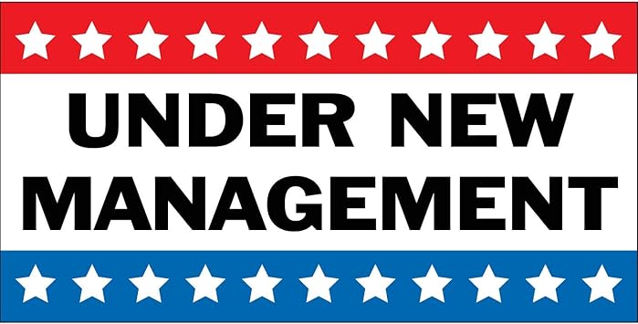 Amazon Com Half Price Banners Under New Management Vinyl