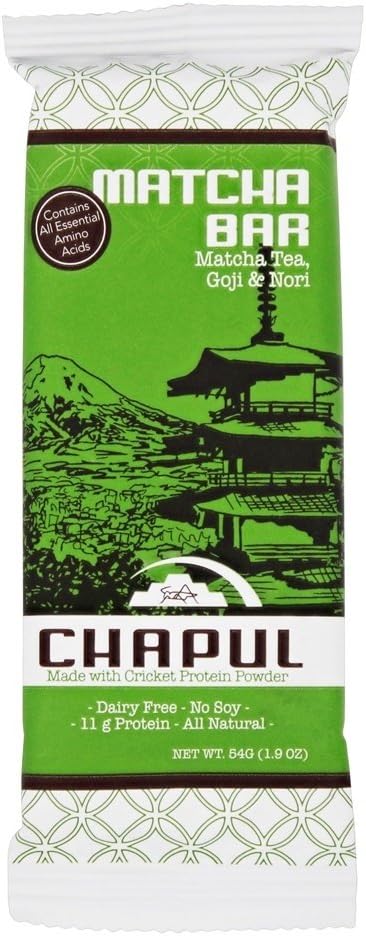 Chapul, Matcha Cricket Energy Bar, 1.9 oz.