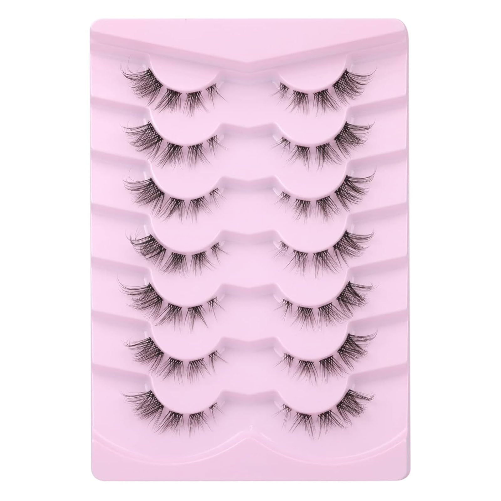 RSYHVG Fake Cat Eyelashes Eyelashes Extensions Artificial Clustered Eyelashes Eggs Natural False Eyelashes