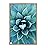 SIGNWIN Framed Canvas Wall Art Tropical Succulent Plant Canvas Prints Home Artwork Decoration for Living Room,Bedroom - 16"x24" inches