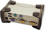 AS ONE Aten CS82U 2-Port PS2 USB KVM Switch Metal Desktop w/ Cables view 2