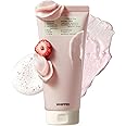 WHIPPED Cream Facial Cleanser Ddalva - Strawberry & Vanilla bean Face Wash - For Dry Dull Skin, Radiant Glow - Moisturizing Cleanser, Niacinamide, Hyaluronic Acid, Vegan Korean Skincare, 4.5 oz