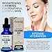 Hyaluronic Acid Serum for Skin - Made in USA - Anti-Aging Serum for Intense Hydration, Moisturizer, Reduces Wrinkle and Plumps Face to Fill-in Fine Lines - Best Natural Moisturizing Facial Care.