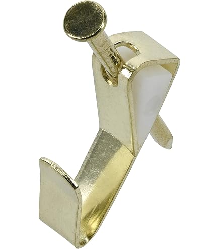 Hillman 42084 Classic Bildaufhänger – Für Bis Zu 13,6 Kg, Inkl. Nagel (Messing)