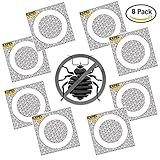Expel Bed Bug Glue Trap Insect Interceptors Stop All Bedbug Climb Up Activity- 8 Pack