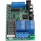5V - 24V Motor Forward/Reverse Controller Timing Delay Time Cycles Relay Motor Controller Board