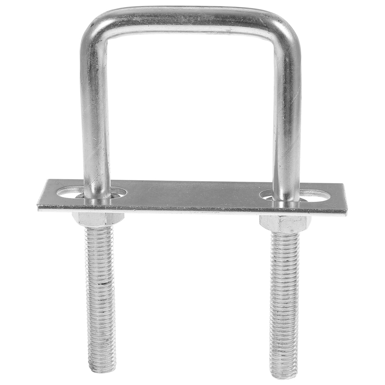 ULTECHNOVO Galvanized U-Bolt Clamp 6X3.3 Inch U Shape Bolt Hardware with Nuts Washers for Boat Trailer Pipe Support and Structural Fixings