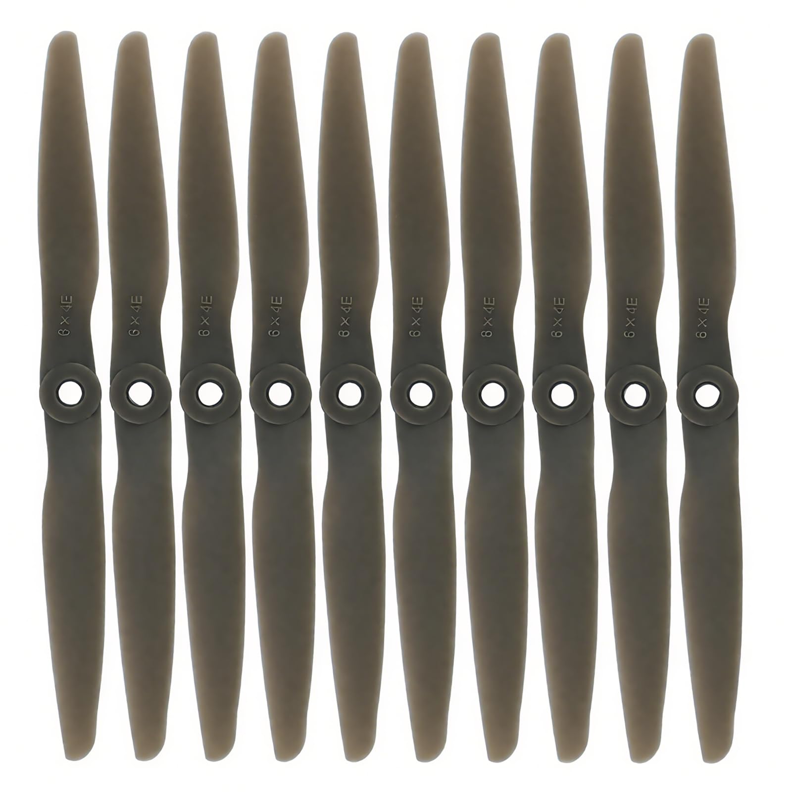 CESFONJER 10 Pcs APC Composite Propeller 6x4 E, RC Airplane Remote Control Aircraft Motor Efficient Blade 6040 Propeller