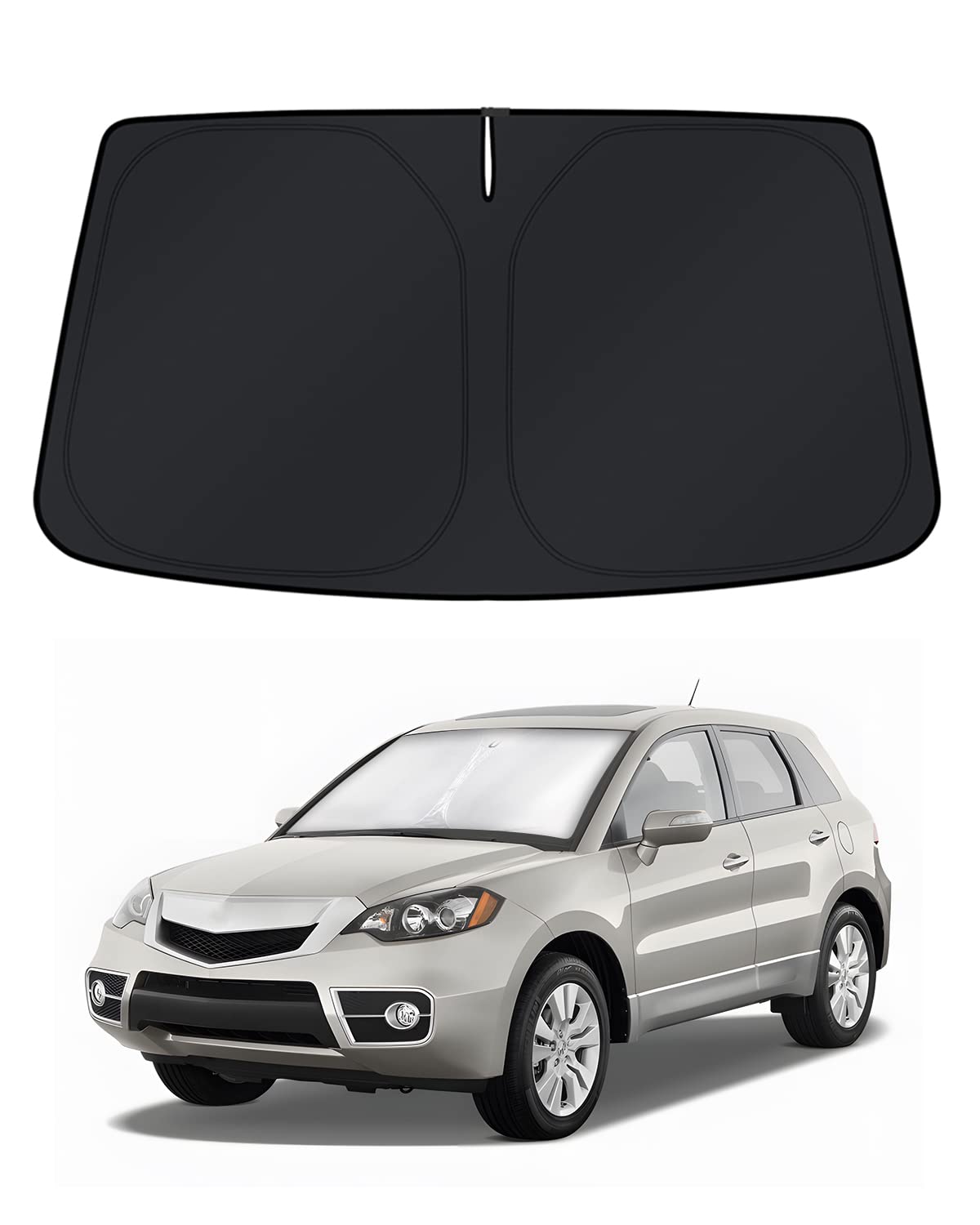 Photo 1 of KUST Windshield Sun Shade for Acura RDX 2007–2010 2011 2012 Window Accessories Shade Sun Visor Cover Foldable Block UV Rays