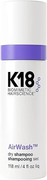 K18 AirWash Non-Aerosol Dry Shampoo Spray 118ml Professional